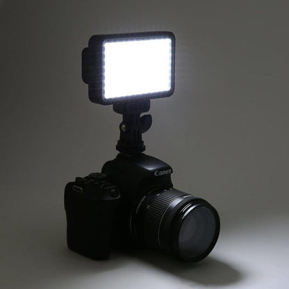 LED Video Light PAD96 6000K Dimmable Fill Continuous Panel for Photography Studio Videography