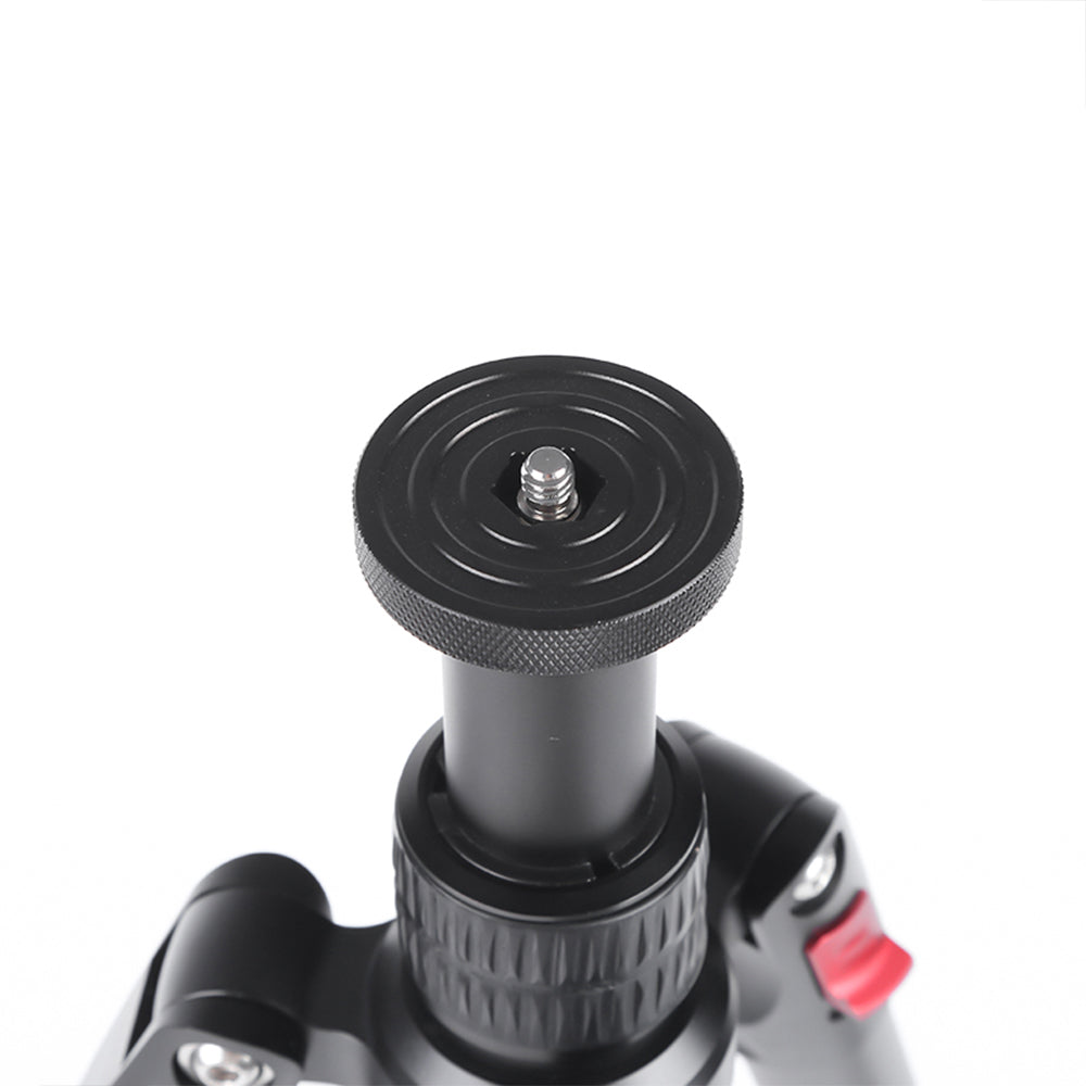 Miliboo MUFA-BK Aluminum Travel Tripod Kit with Fluid Head Flip Lock