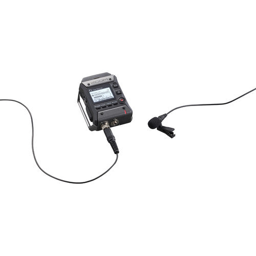 Zoom F1-LP 2-Input / 2-Track Portable Field Recorder with Lavalier Microphone
