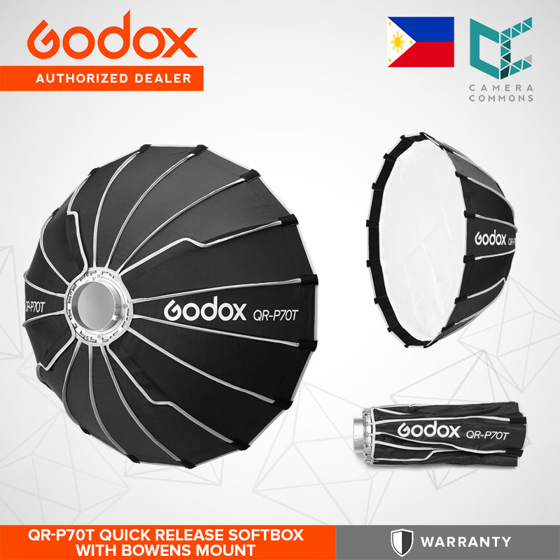 Godox QR-P70T QR-P90T QR-P120T Quick Release Softbox with Bowens Mount Studio Equipment
