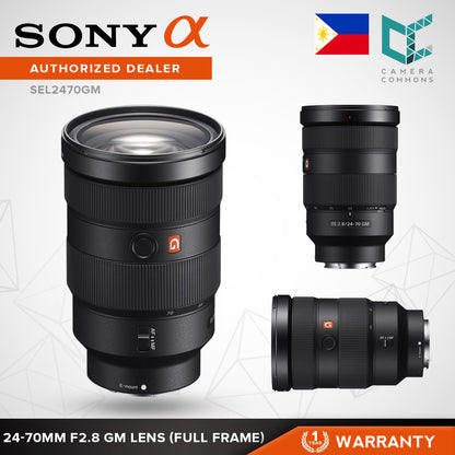 Sony Lens FE 24-70mm F2.8 GM Version 1 Version 2 Mirrorless Full Frame SEL2470GM SEL2470GM2