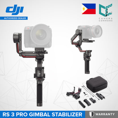 DJI RS 3 Pro Gimbal Stabilizer Lightweight Carbon Fiber Auto-Lock Axes Sony FX6 Canon C70 Cameras