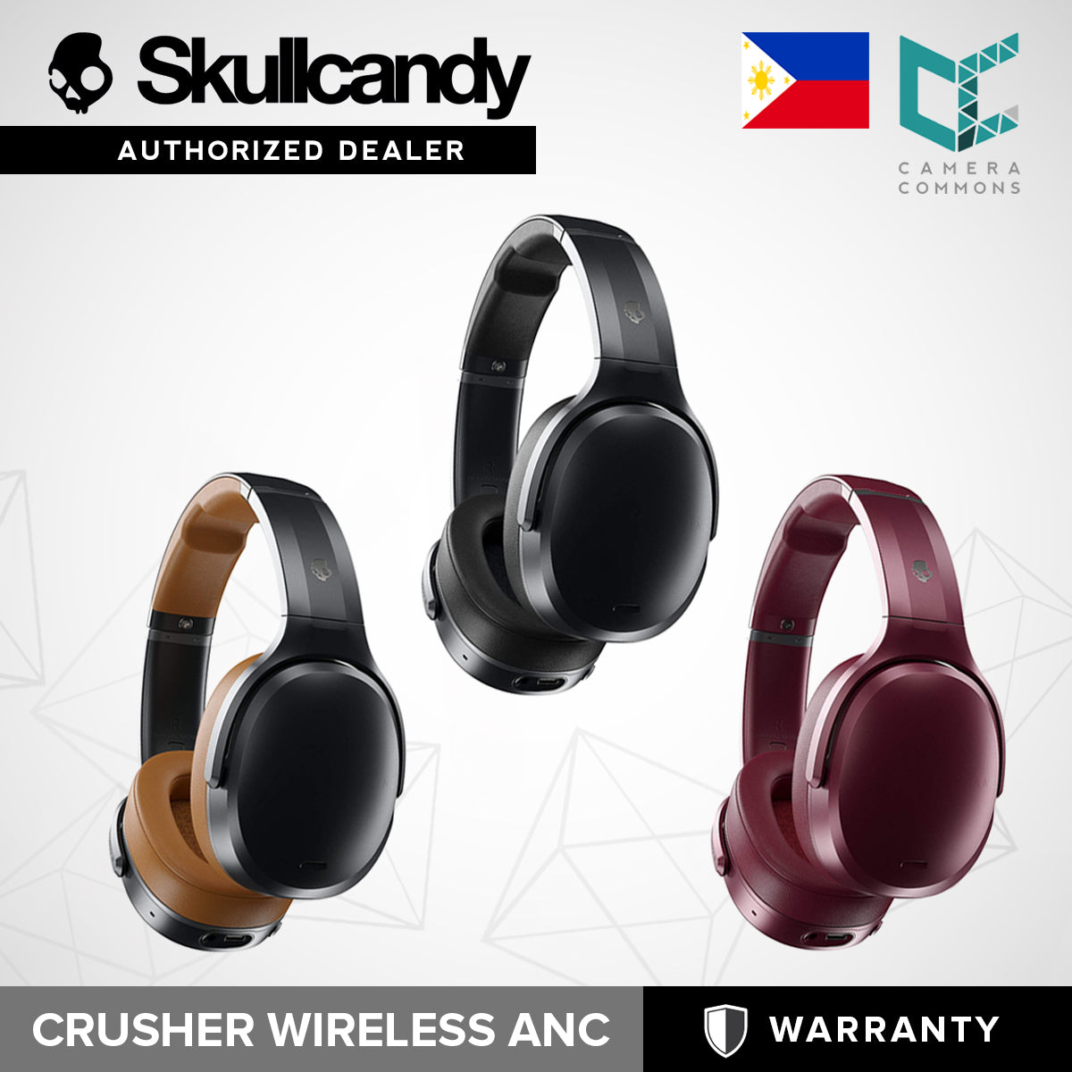 SkullCandy Crusher ANC Personalized Noise Canceling Wireless Headphone Headset