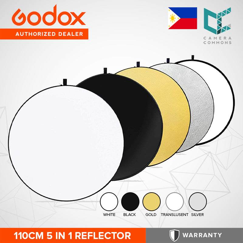Godox RT-05 110cm 5 in 1 Reflector Round Disc for Studio Photography Videography