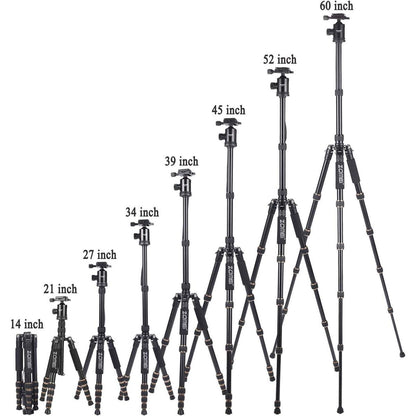 Zomei Z669 Tripod with Ball Head and Carrying Case for SLR Camera Photography