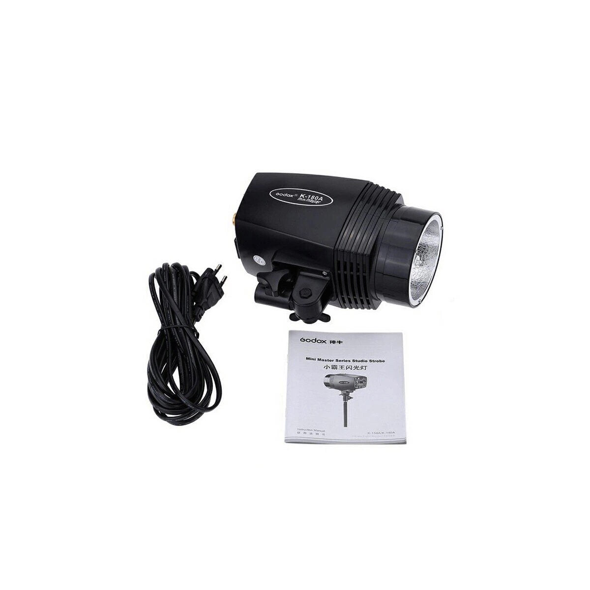 Godox K-180A Mini Master 180W Studio Strobe Photo Compact Light Lamp K180A