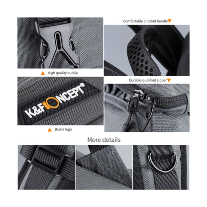 K&F CONCEPT Waterproof Camera Backpack Photography Storage Bag with Divider - KF13.098 URBAN TREKKER