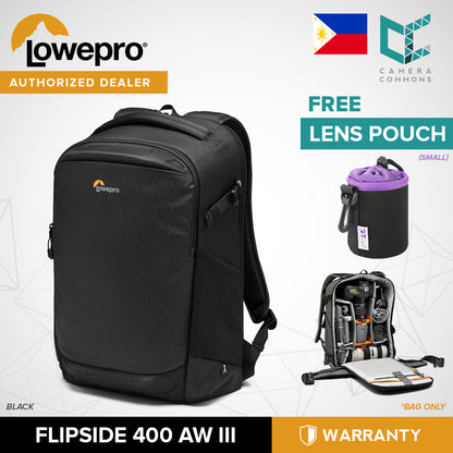Lowepro Flipside 400 AW III Backpack for Camera Gears