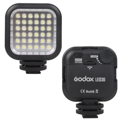 Godox LED36 Video Light 36 LED Lights lightweight and portable for DSLR Camera Camcorder mini DVR