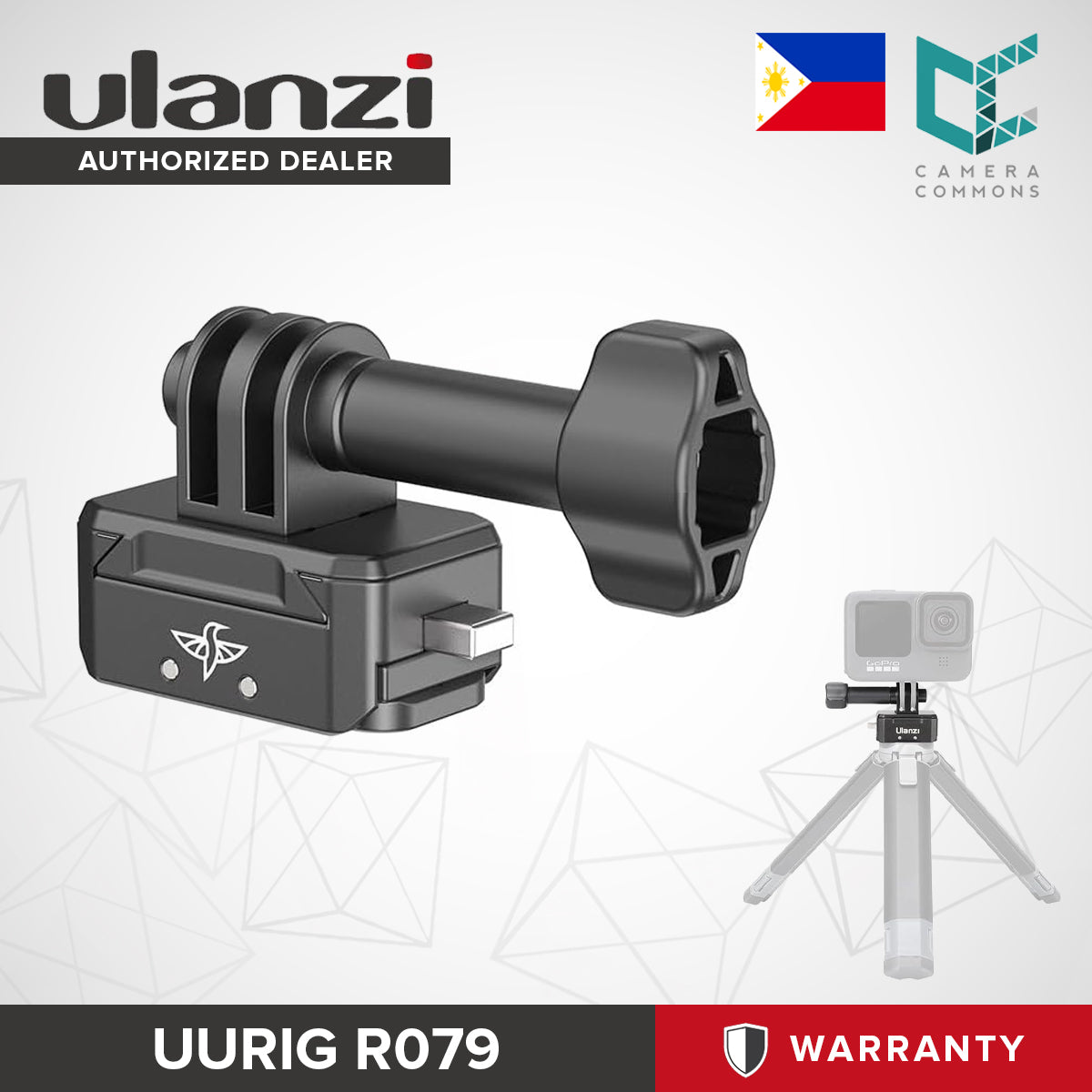 Ulanzi R079 Hummingbird Quick Release Mount for Action and GoPro Camera Accessories 2414