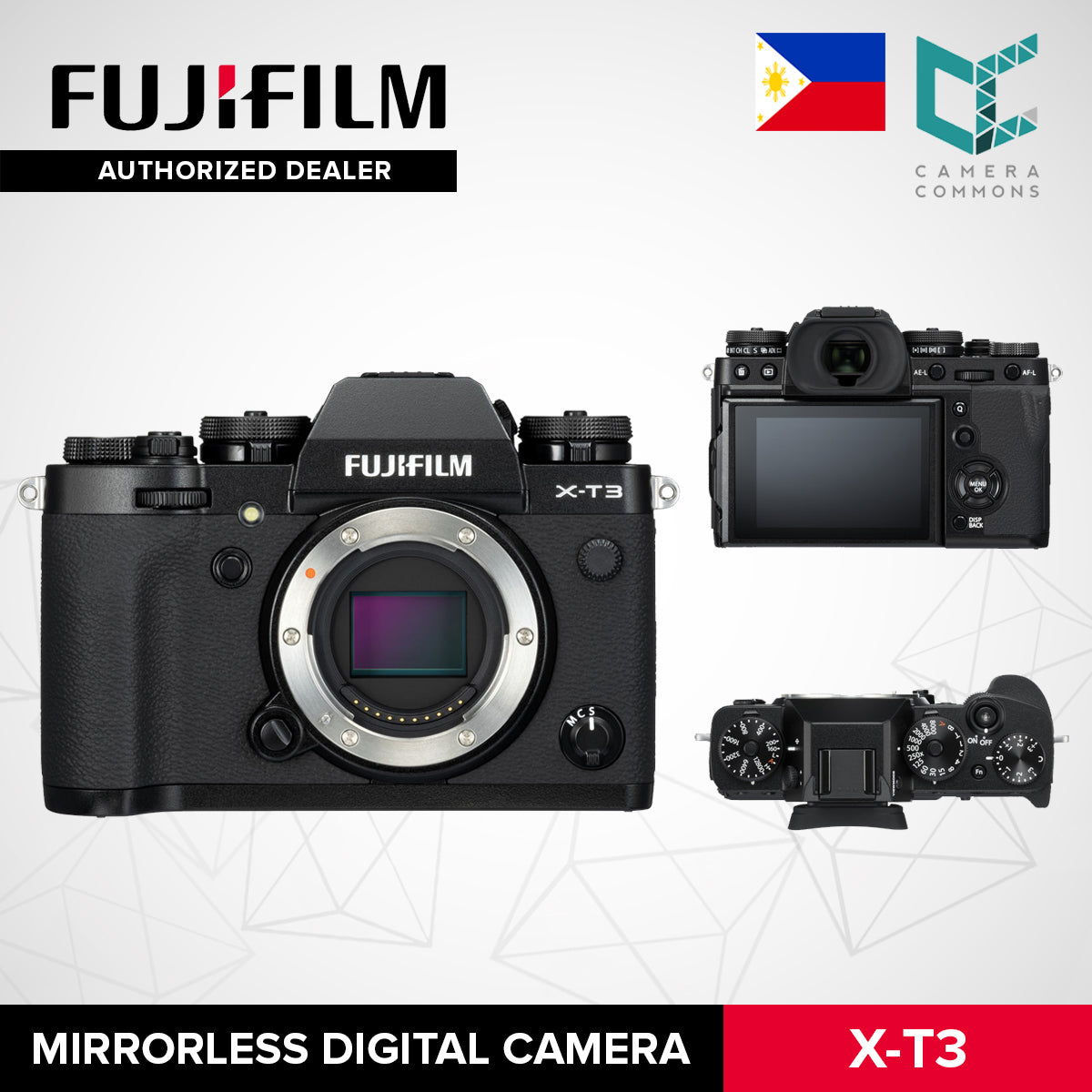 FUJIFILM X-T3 Mirrorless Digital Camera XT3