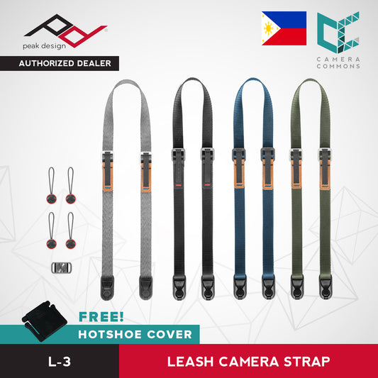 Peak Design Leash Camera Strap Ash Black Midnight Sage Coyote
