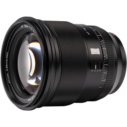 CLEARANCE Viltrox 75mm f/1.2 AF Pro Lens for Fujifilm X-Mount Mirrorless Cameras Ultra-Wide APSC