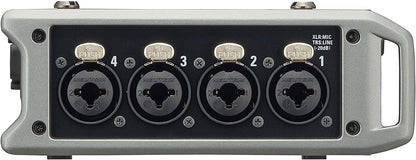 Zoom F4 Professional Field Recorder/Mixer, Audio for Video, 24-bit/192 kHz Recording, 8 Channel Recorder