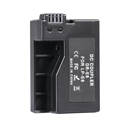 STUDIOMATE Dummy Battery LP-E8 with USB Cable for Canon Cameras E8