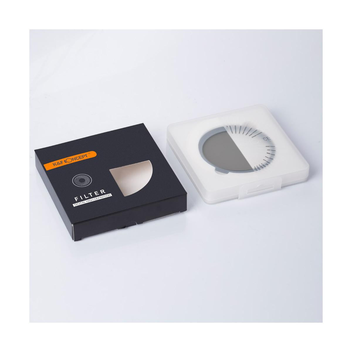 K&F Concept ND2-400 55mm Neutral Density Fader Variable ND Filter Adjustable ND2 ND4 ND8 ND16 ND32 to ND400