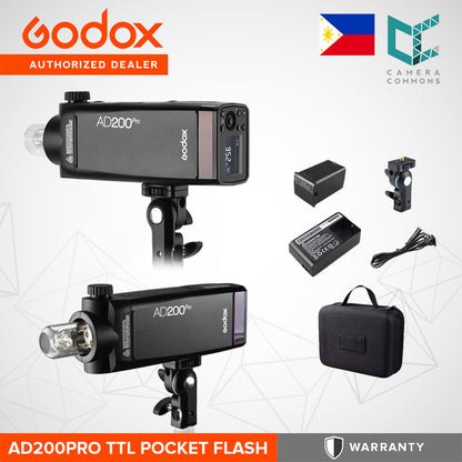 Godox AD200Pro II Version 2 TTL Pocket Flash Kit AD200 Pro Strobe AD200ProII