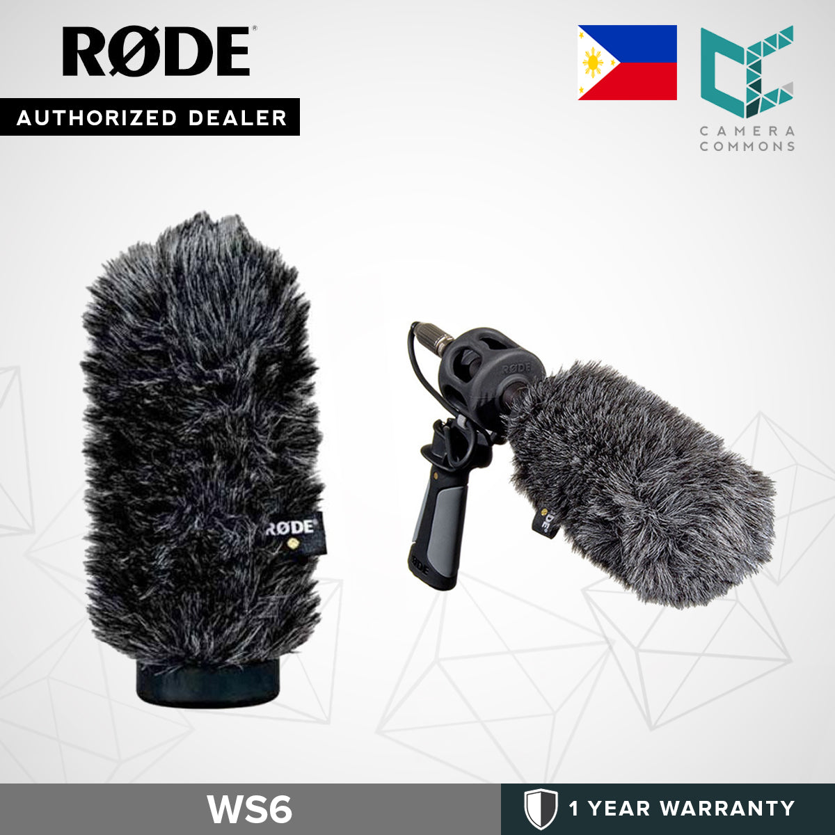 Rode WS6 Deluxe Windshield for the NTG2 NTG1 NTG4 NTG4+ Microphones Audio