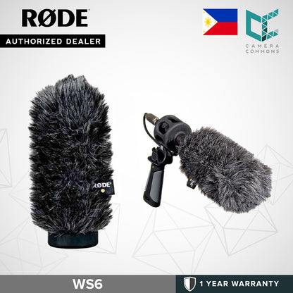 Rode WS6 Deluxe Windshield for the NTG2 NTG1 NTG4 NTG4+ Microphones Audio