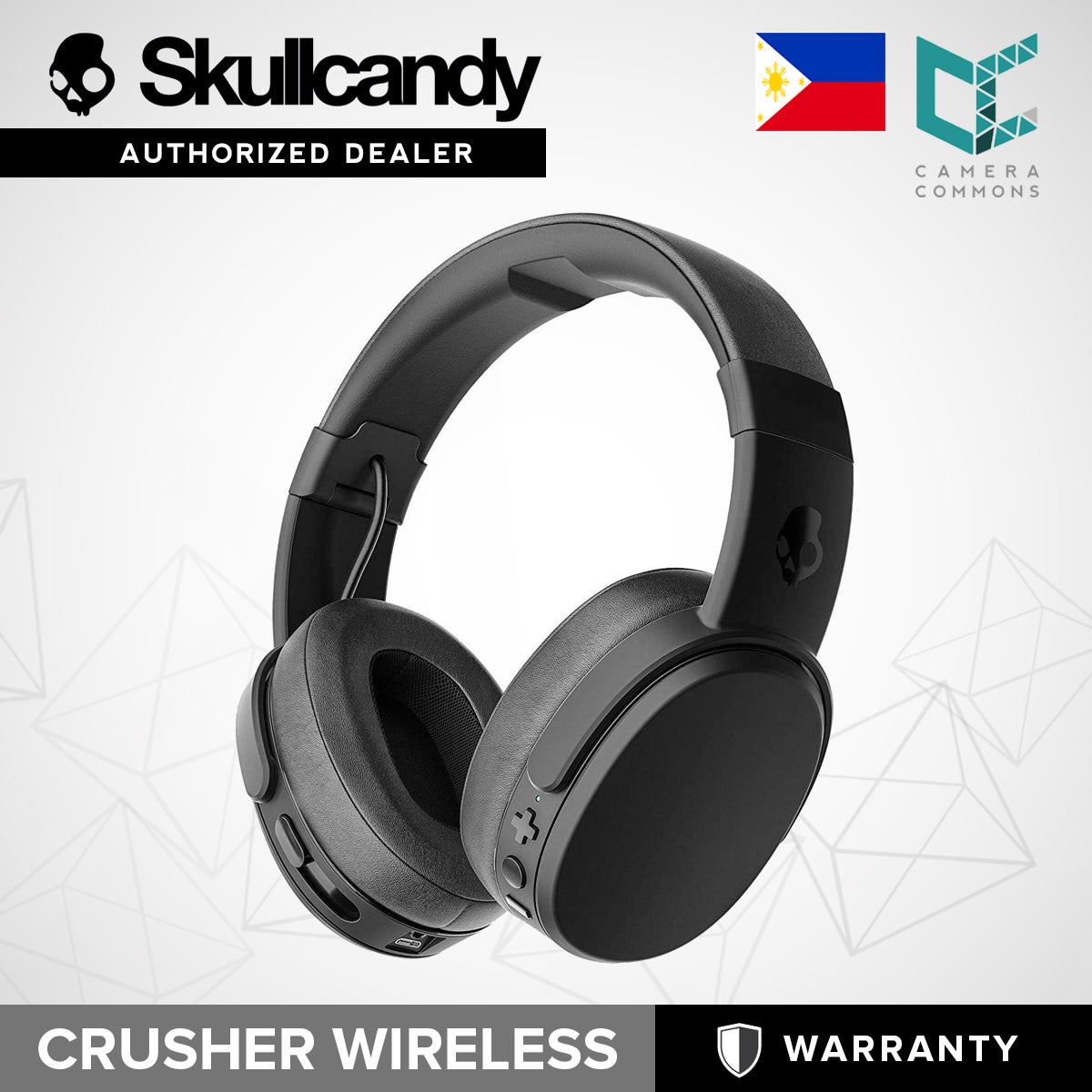 SkullCandy Crusher Wireless Over-Ear Headphone Headset