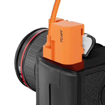 ZGCINE D-Tap / USB-C PD to NPF Dummy Battery Cable Braided Wire for Sony Cameras