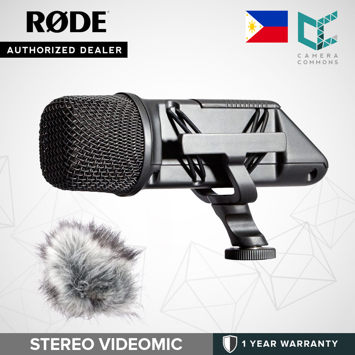 Rode Stereo VideoMic On-Camera Microphone Audio