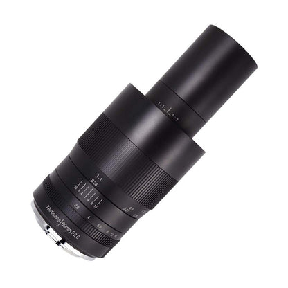 7artisans 60mm f/2.8 II Photoelectric Manual Focus Macro Lens for Sony E Mount Cameras A6500 A6400 A6300 A6000 A5100 A5000 EX-3 NEX-3N NEX-3R NEX-F3K NEX-5 NEX-5N Mirrorless Cameras