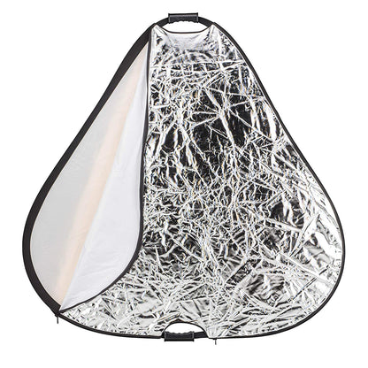 Phottix 5 in 1 Premium Triangle Reflector with Handles Holder 120cm 47 Inches PH86492