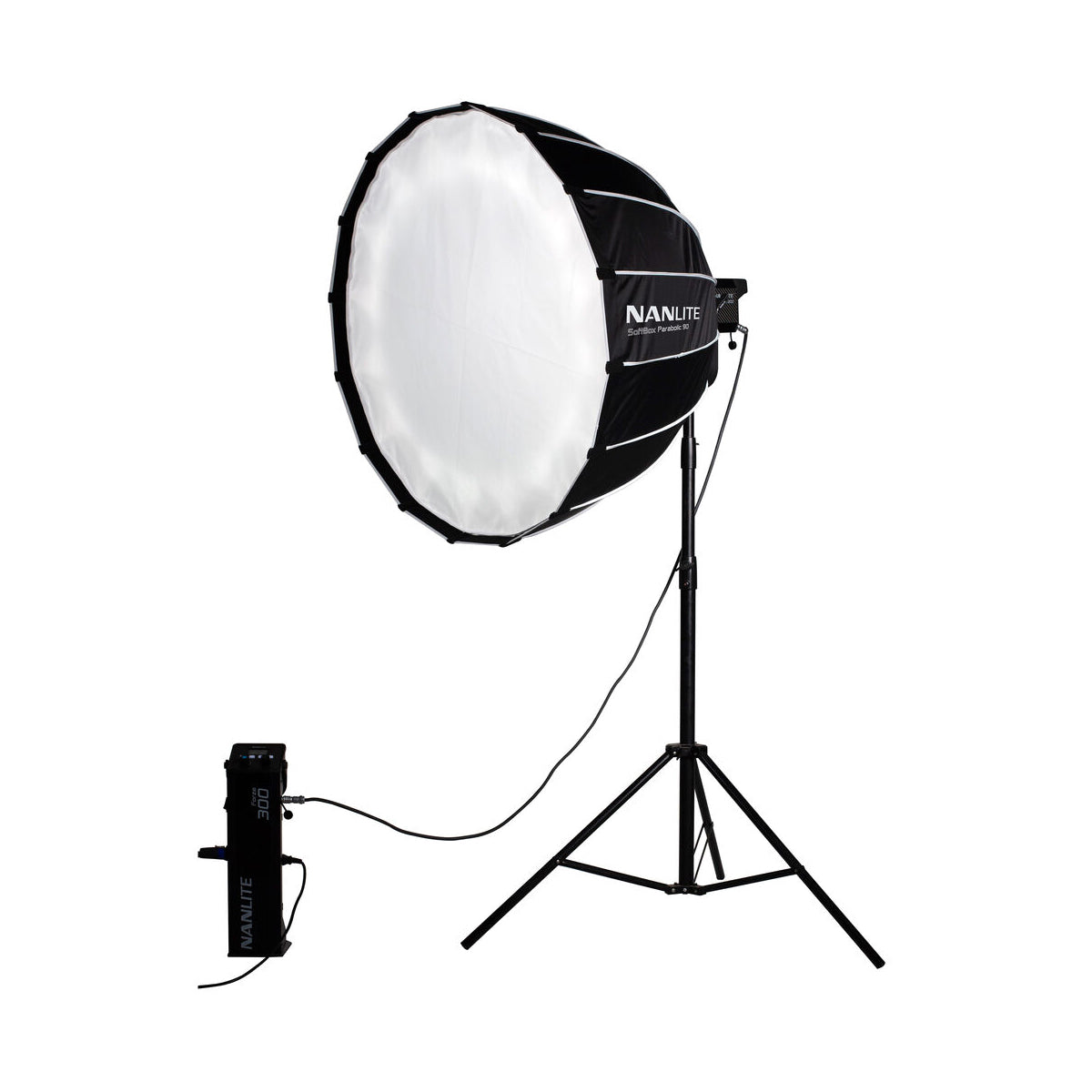 Nanlite Para 90 90cm Quick-Open Parabolic Softbox with Bowens Mount SB-PR-90-Q