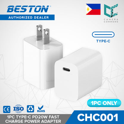 Beston 20W / 30W PD Type C to USB A Adapter Charger Fast Charging Plug for CellphonesÃÂ LaptopÃÂ Tablet
