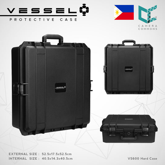 VESSEL VS600 Portable Protective Hard Case for Photography, Equipment, Instruments, Watches and other devices VS4646L