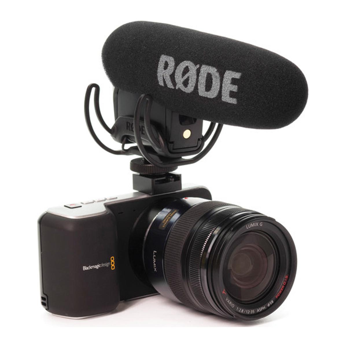 Rode VideoMic Pro Compact Directional On-Camera Microphone with Rycote Lyre Shockmount Video Mic Pro DSLR Mirrorless