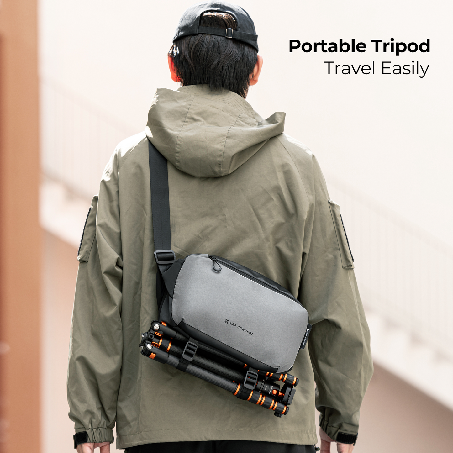 K&F Concept KF13.157V1 Alpha Sling Camera Bag Shoulder Bags 10L Photography KF13.157