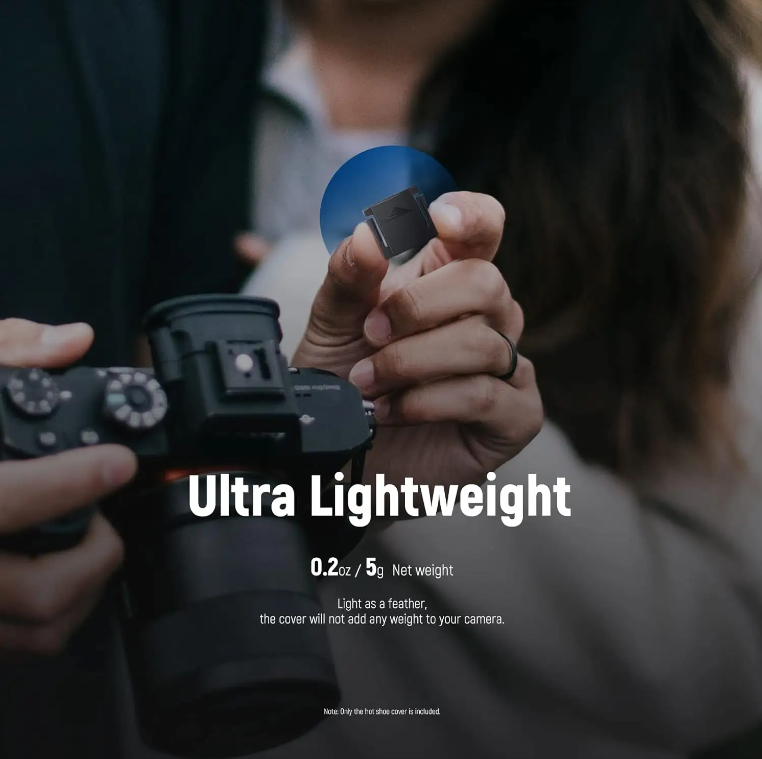 Universal Hotshoe Cover for DSLR Cameras