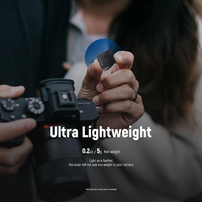 Universal Hotshoe Cover for DSLR Cameras
