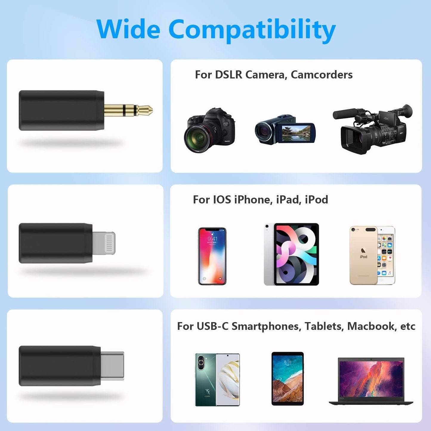 BOYA Boyalink A2 Multi-Compatible Wireless Microphone System 2.4GHz Dual-Channel