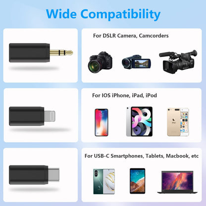 BOYA Boyalink A2 Multi-Compatible Wireless Microphone System 2.4GHz Dual-Channel