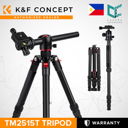 CLEARANCE K&F Concept TM2515T Tripod Monopod Kit 60 inch for DSLR Cameras 60 Professional KF09.085v1