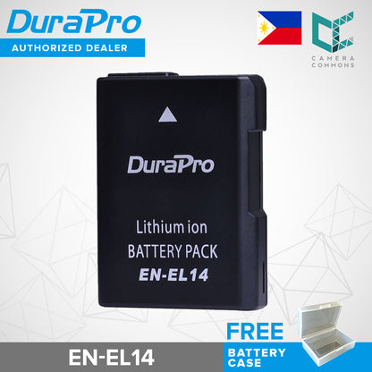 DuraPro EN-EL14 EN EL14 EN EL14 1200mAH Rechargeable Li-ion Camera Battery For Nikon D5200 D3100 D3200 D5100 P7000 P7100