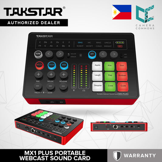 Takstar MX1 Plus Portable Webcast Sound Card