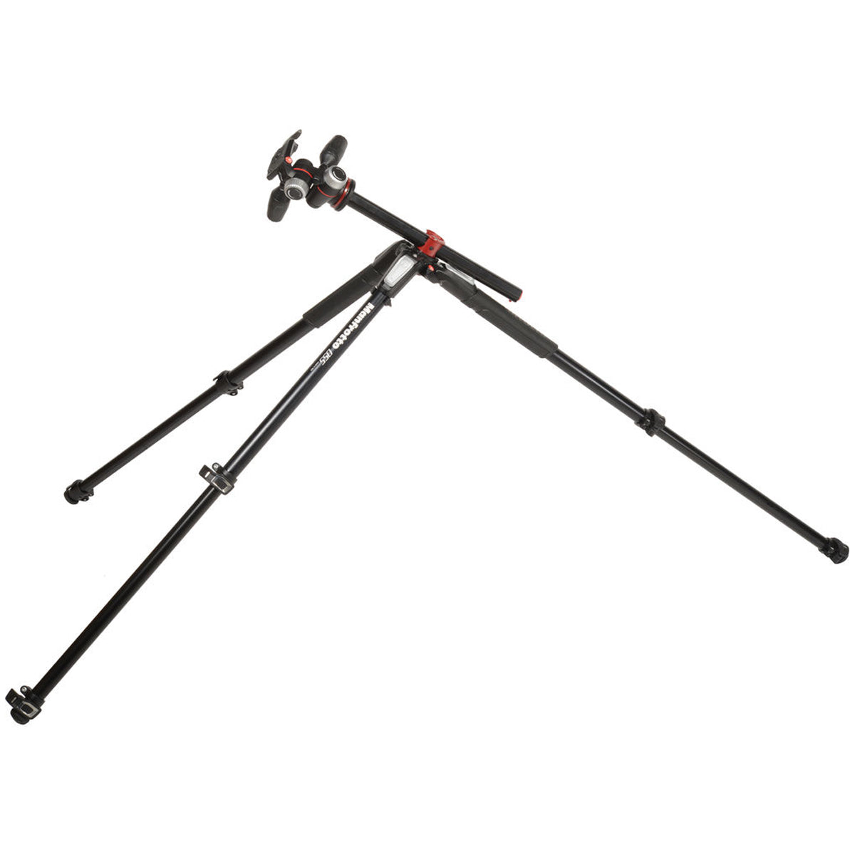 Manfrotto MT055XPRO3-3W Aluminum Tripod with 3-Way Pan/Tilt Head