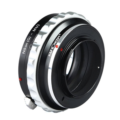 K&F Concept Nikon G/F/AI/AIS/D Lenses to M43 MFT Mount Camera Adapter NIKG-M43