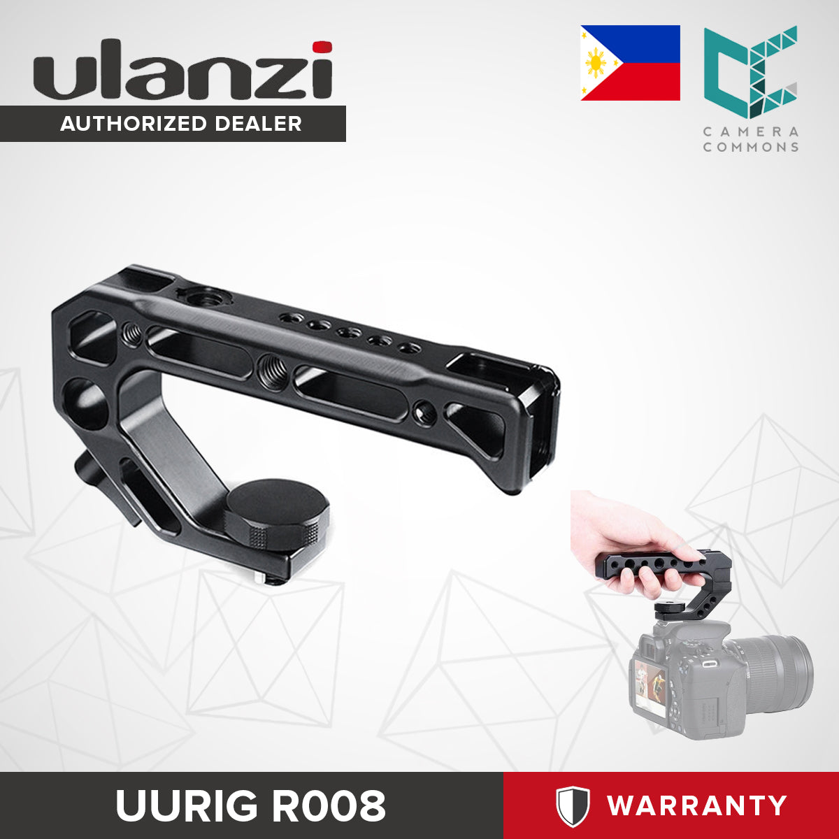 Ulanzi UURig R008 Top Handle Knob Attachment to ARRI Accessory Mount Camera Accessories