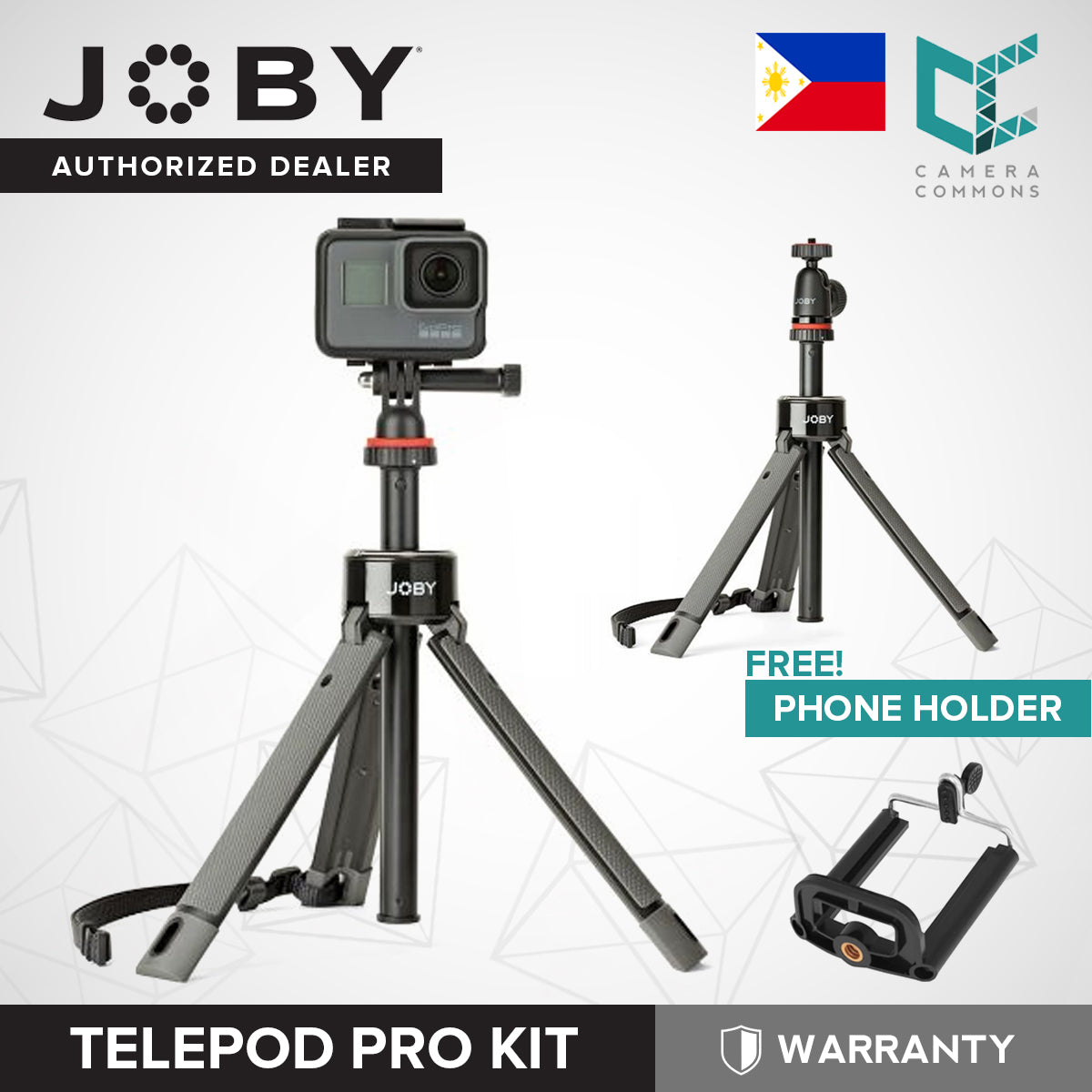 JOBY TelePod PRO Kit Tabletop Tripod for Vlogging (1548)
