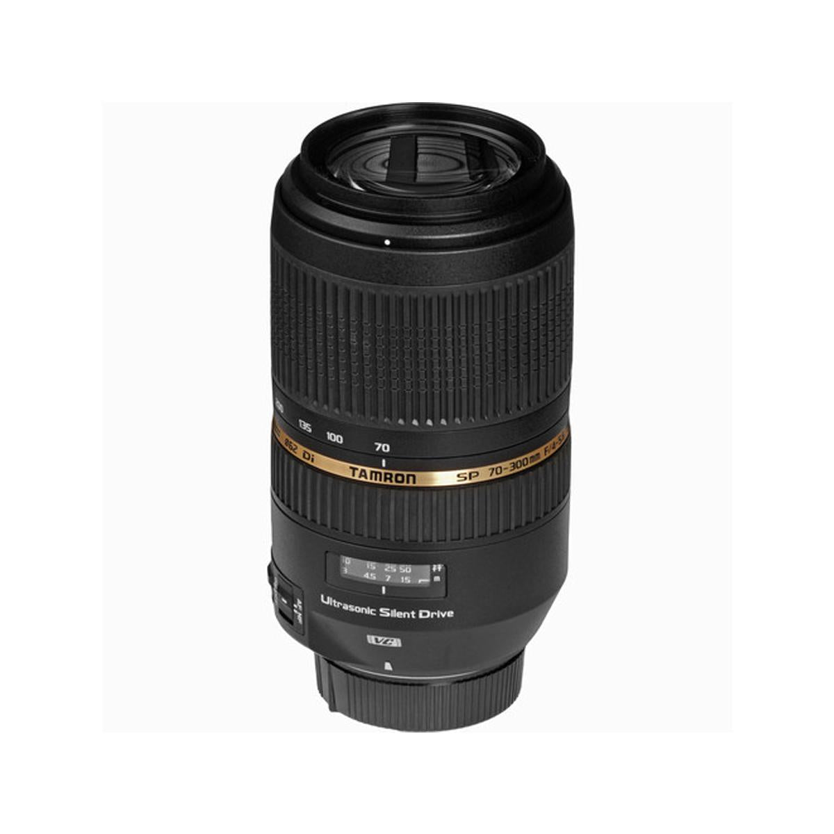 Tamron A005 SP 70-300mm f/4-5.6 Di VC USD Telephoto Zoom Lens for Canon DSLR EF Mount Full Frame