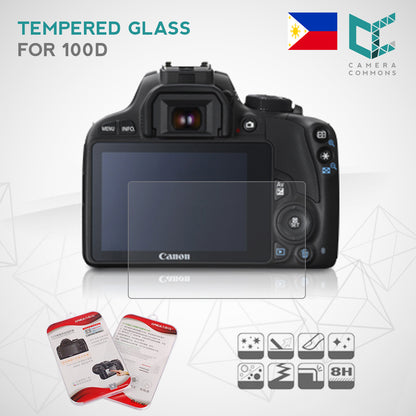 Lynca Tempered Protective Glass Screen Protector for 100D Canon