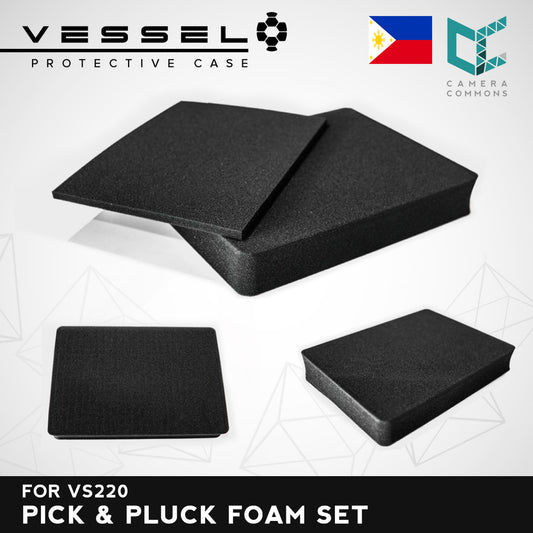 VESSEL VS220 Pick and Pluck Foam Set