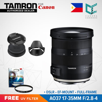 Tamron A037 17-35mm F/2.8-4 Di OSD Canon DSLR EF Mount Full Frame