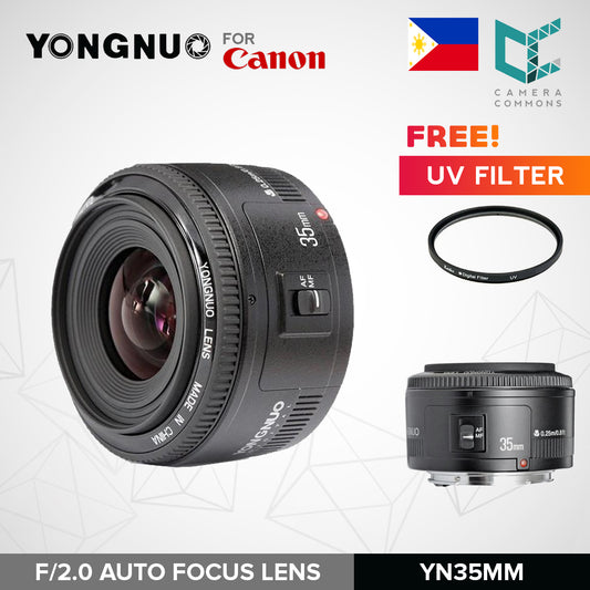 Yongnuo YN35mm f/2 Auto Focus Lens for Canon EF 35mm