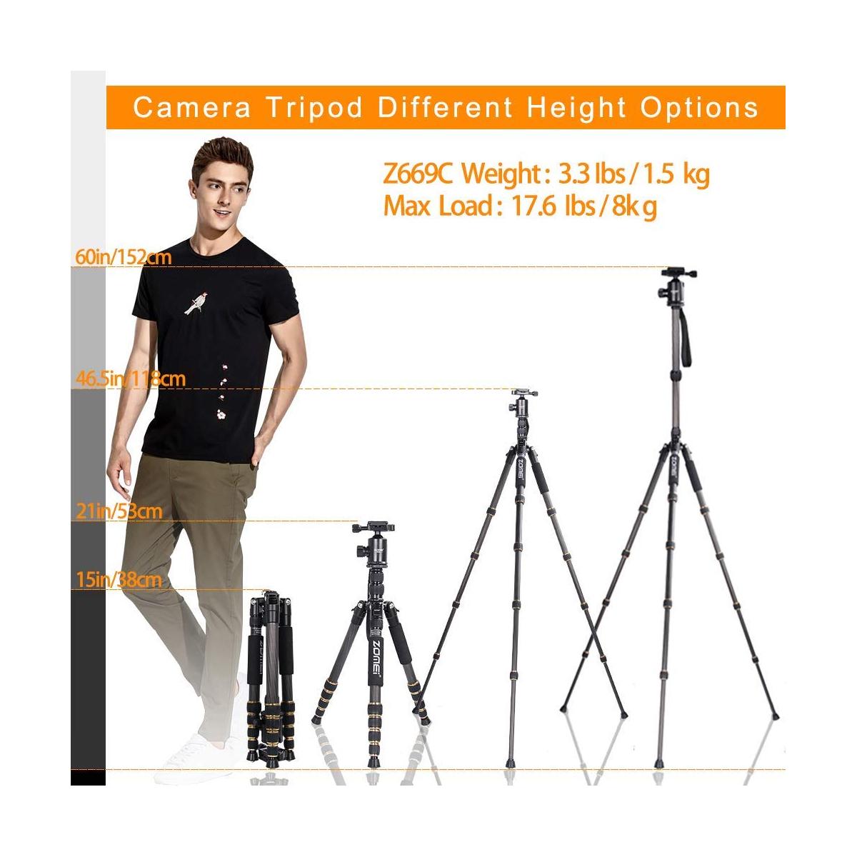 CLEARANCE Zomei TRIPOD Z669C